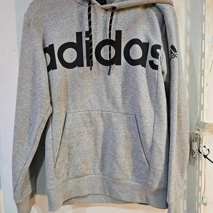 [BUNJANG] Adidas Grey Hoodie / <만원빈티지>아디다스 회색 후드티