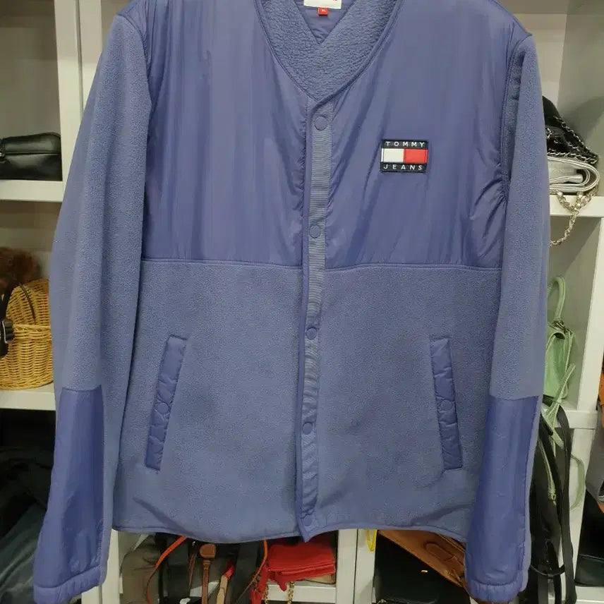 [BUNJANG] Tommy Jeans Fleece Jacket XL / 타미진 플리스 자켓 XL