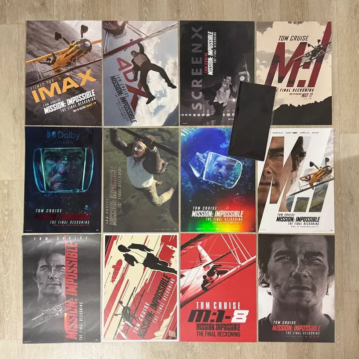 [BUNJANG] Mission: Impossible - Dead Reckoning Complete Poster Set / <미션 임파서블-파이널 레코닝> 극장 증정 포스터 전종 일괄
