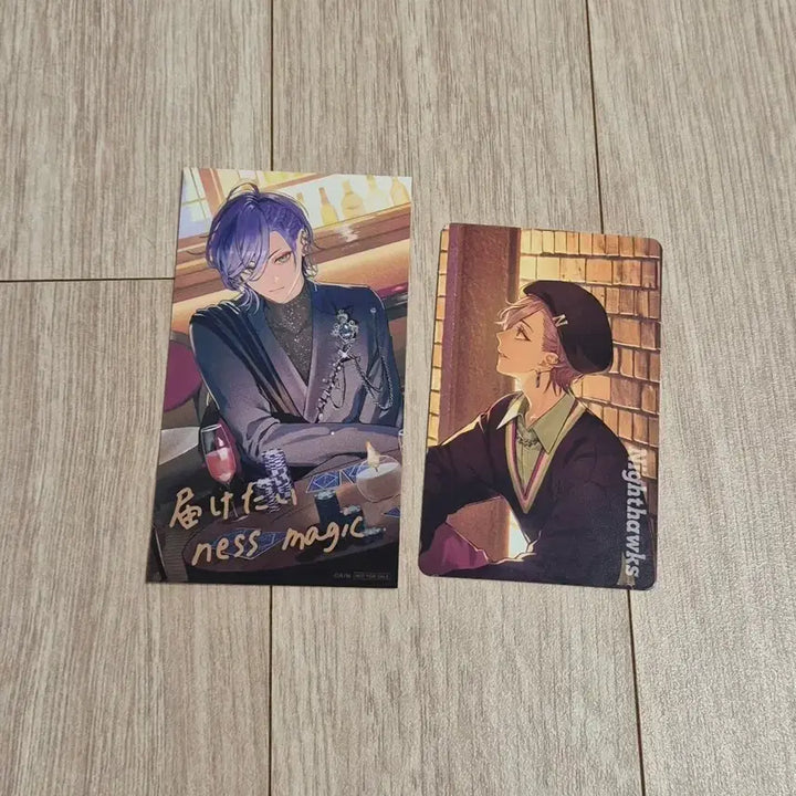 [BUNJANG] Nijisanji 3SKM Nighthawks Ness Bundle Set Cheki / 니지산지 3SKM Nighthawks 네스 체키 일괄