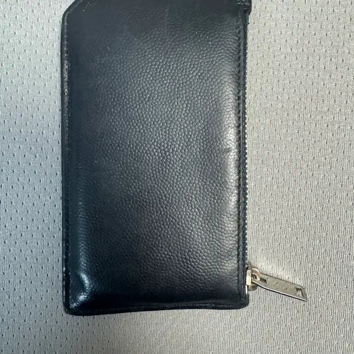 [BUNJANG] Saint Laurent Black Card Holder / 생로랑 블랙 카드 지갑