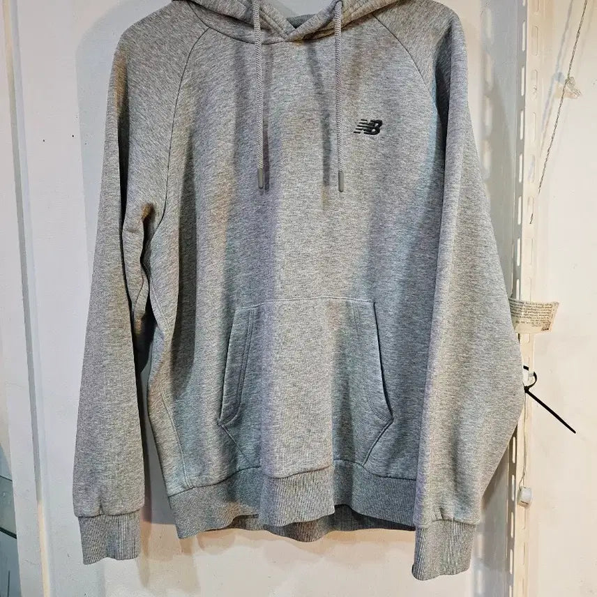[BUNJANG] New Balance Grey Hoodie Size 95 / <만원빈티지>뉴발란스 회색 후드티