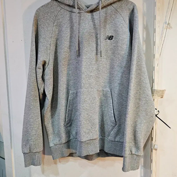 [BUNJANG] New Balance Grey Hoodie Size 95 / <만원빈티지>뉴발란스 회색 후드티