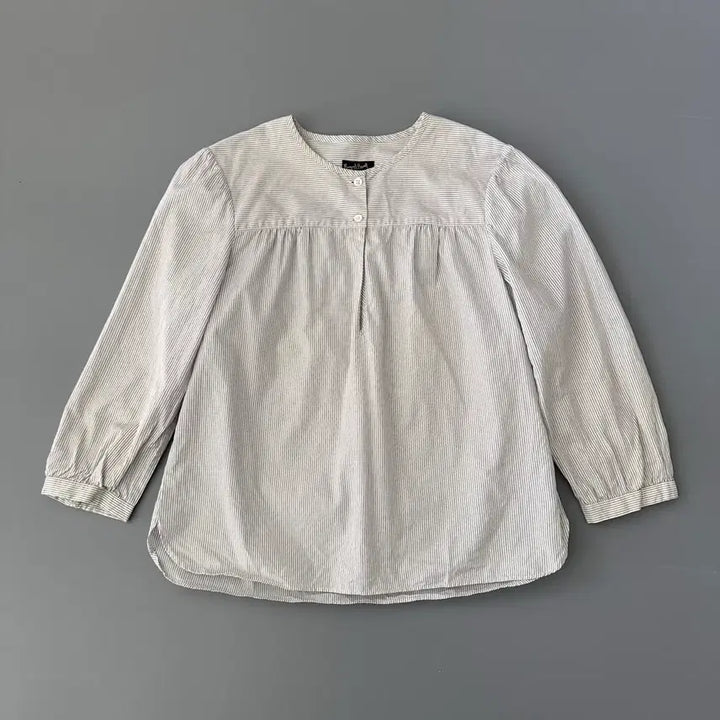 [BUNJANG] Margaret Howell 7/10 Sleeve Shirt Blouse / 마가렛호웰 margaret howell 칠부 셔츠 블라우스
