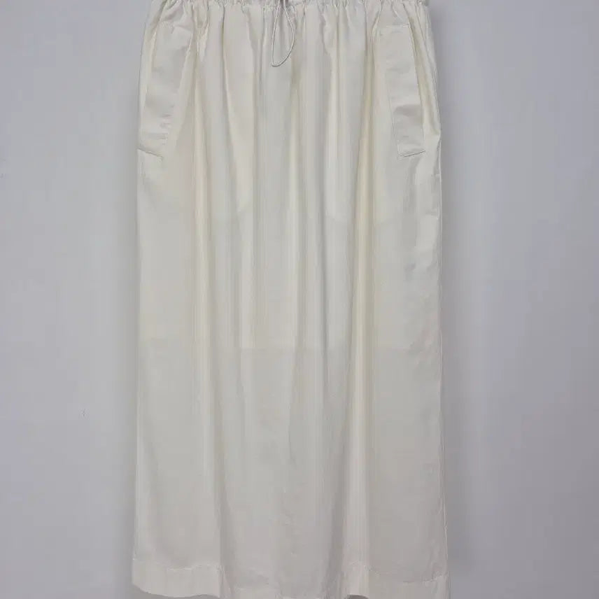 [BUNJANG] Mitoso Ivory Banding Long Skirt / 미쏘 아이보리 밴딩 롱 스커트