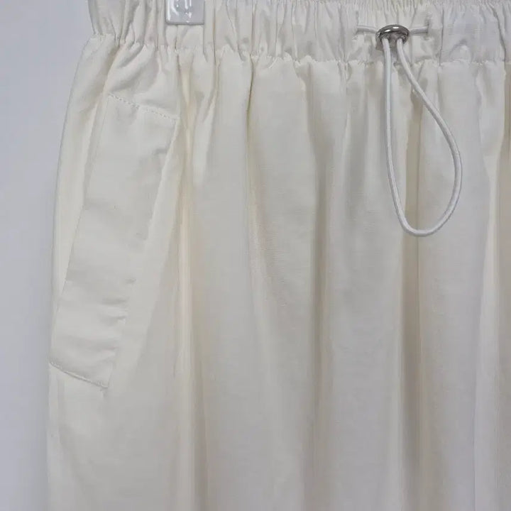 [BUNJANG] Mitoso Ivory Banding Long Skirt / 미쏘 아이보리 밴딩 롱 스커트