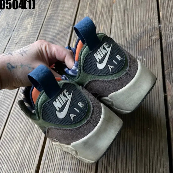 [BUNJANG] Nike Air Max Green Sneakers / 나이키 에어맥스 그린 스니커즈 265