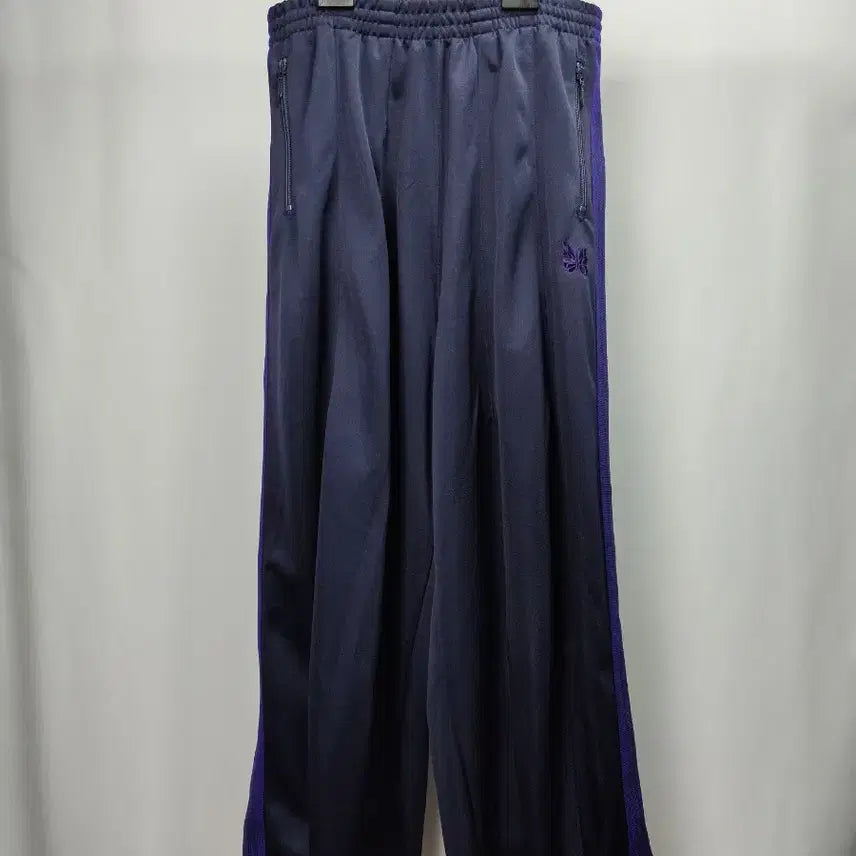 [BUNJANG] Needles HD Track Pants Navy/Purple S / 니들스 hd 트랙팬츠 네이비/퍼플 s