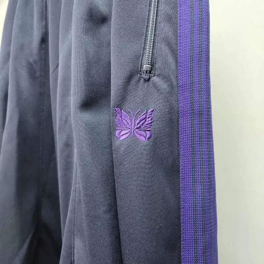 [BUNJANG] Needles HD Track Pants Navy/Purple S / 니들스 hd 트랙팬츠 네이비/퍼플 s