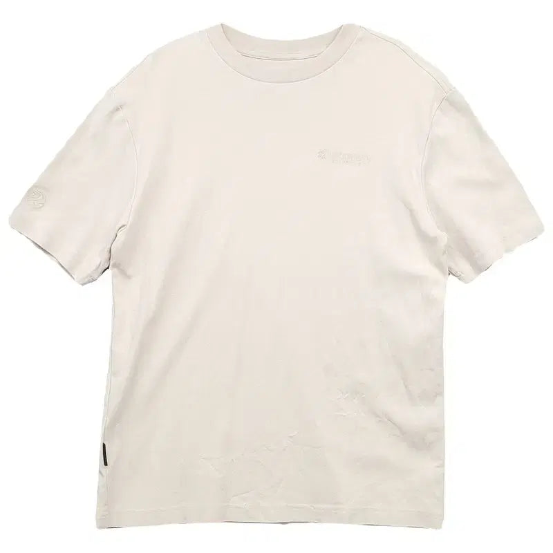 [BUNJANG] Discovery Cream Short-Sleeve T-Shirt Size 95 / 디스커버리 크림 반팔티 95