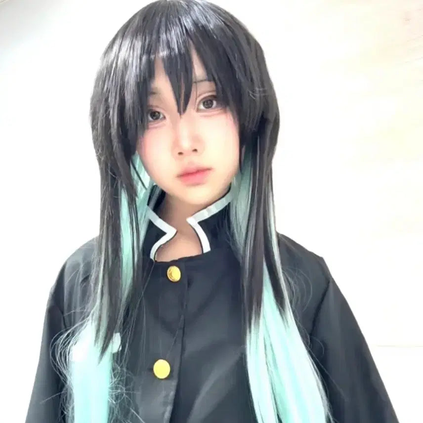 [BUNJANG] Tokito Muichiro Cosplay Set / 귀멸의칼날 토키토 무이치로 코스프레