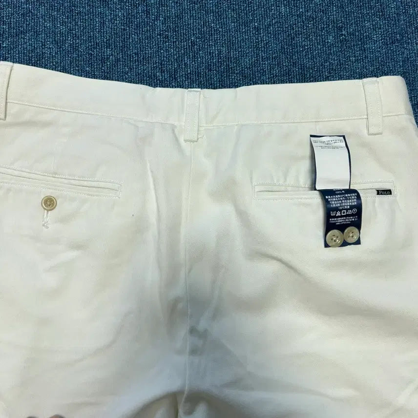 [BUNJANG] Polo Ralph Lauren White Chino Pants / 폴로랄프로렌 화이트 치노 팬츠
