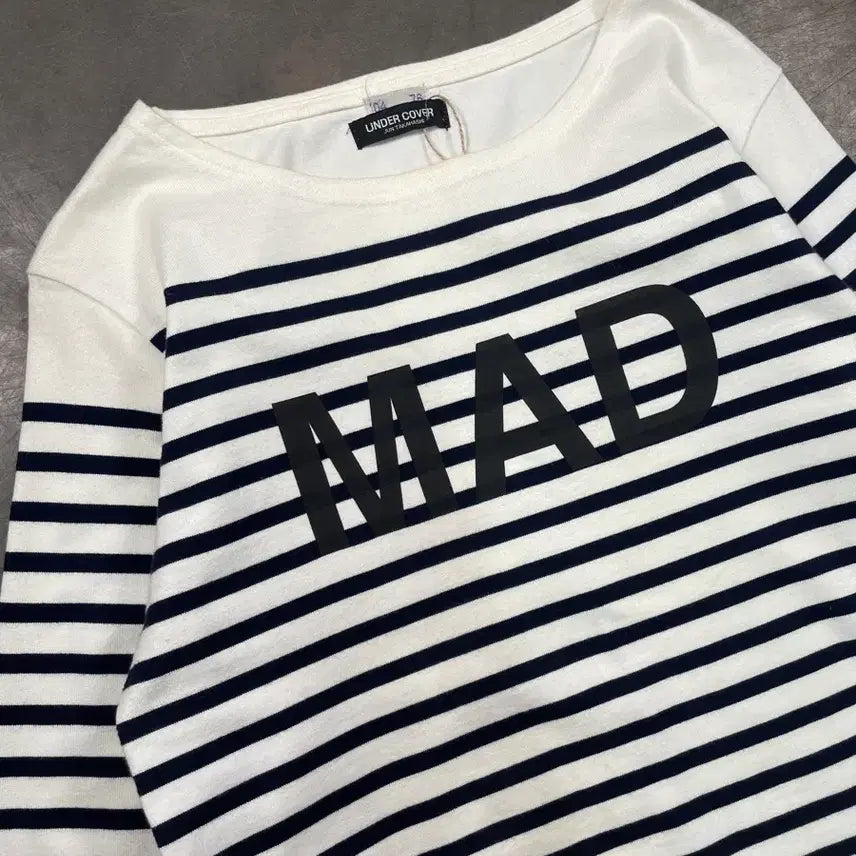 [BUNJANG] Undercover Stripe Long Sleeve T-Shirt / 언더커버 스트라이프 롱 슬리브 티셔츠
