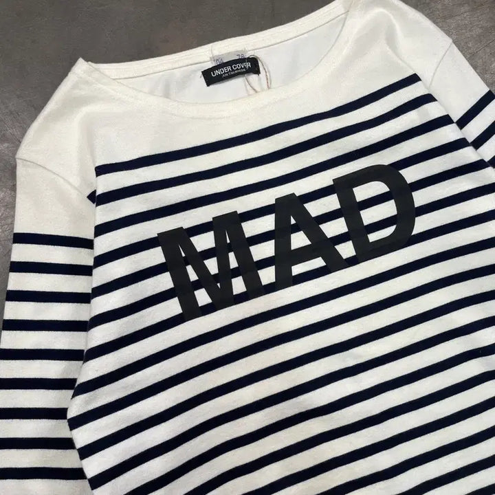 [BUNJANG] Undercover Stripe Long Sleeve T-Shirt / 언더커버 스트라이프 롱 슬리브 티셔츠