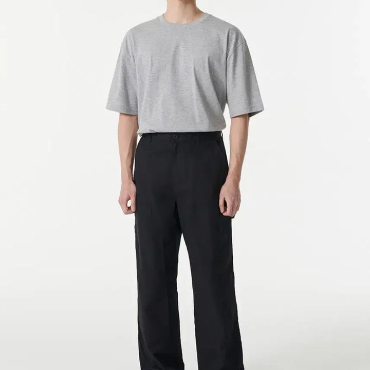 [BUNJANG] Musinsa Standard Double Knee Carpenter Pants Black 29 / 무탠다드 더블 니 카펜터 팬츠 블랙 29