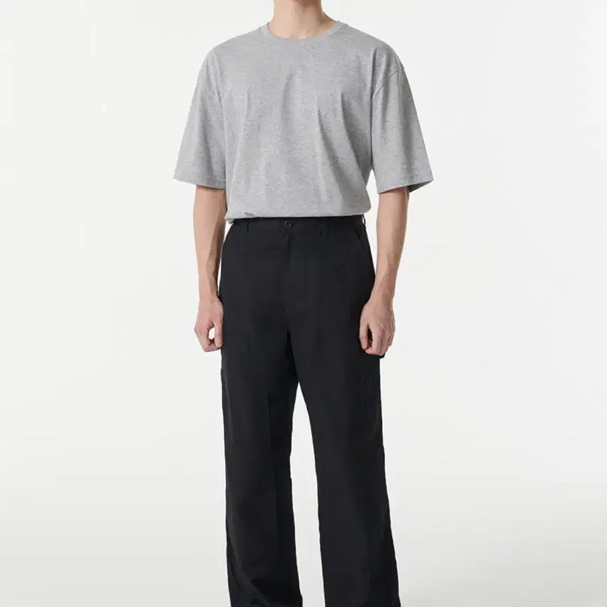 [BUNJANG] Musinsa Standard Double Knee Carpenter Pants Black 29 / 무탠다드 더블 니 카펜터 팬츠 블랙 29