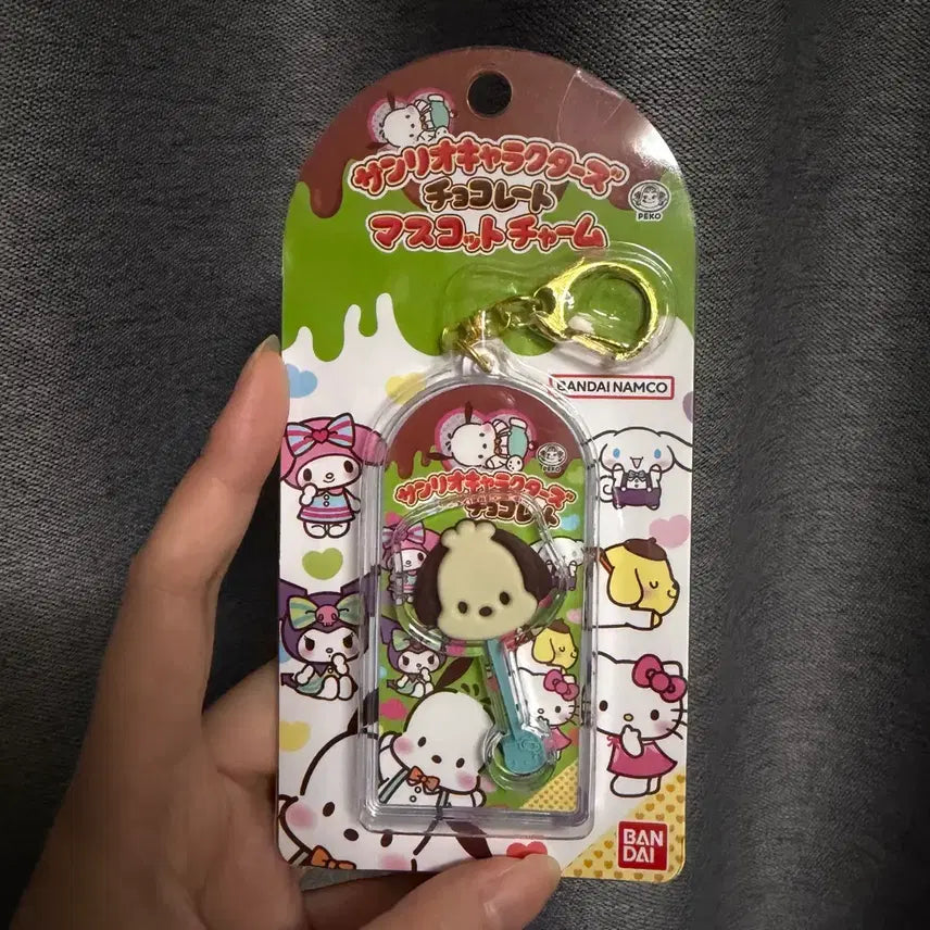 [BUNJANG] Sanrio Pochacco Chocolate Keychain (Sealed) / 산리오 포차코 초콜릿 키링 미개봉 새상품