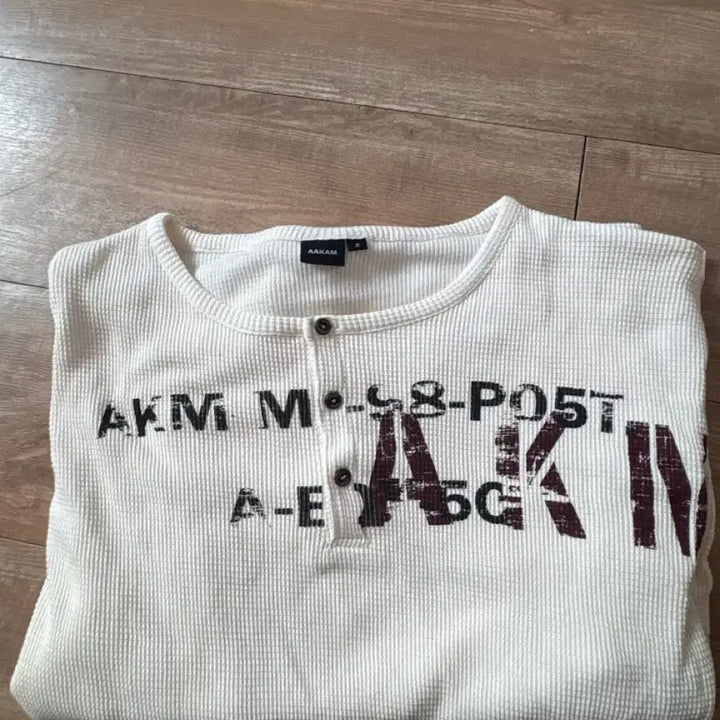[BUNJANG] Arkam Waffle Long Sleeve Ivory Size 2 / 아캄 와플 롱슬리브 아이보리 2사이즈