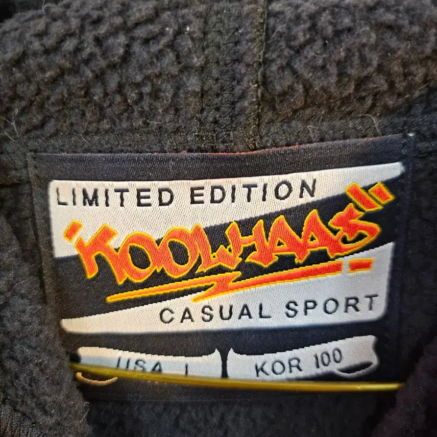 [BUNJANG] Koolhaas Royal Black Hoodie / <만원빈티지>koolhaas로얄 검정색 후드티