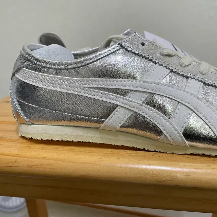 [BUNJANG] Onitsuka Tiger Mexico 66 Silver Sneakers / 오니츠카타이거 멕시코 66 실버