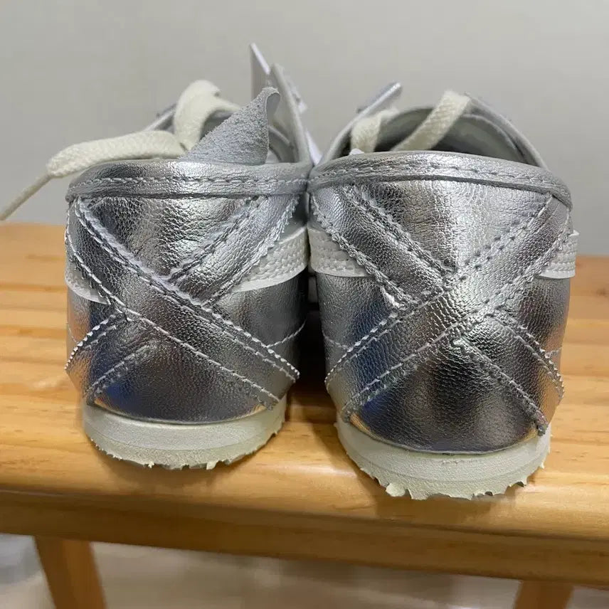 [BUNJANG] Onitsuka Tiger Mexico 66 Silver Sneakers / 오니츠카타이거 멕시코 66 실버