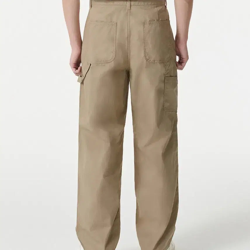 [BUNJANG] Unstandard Double Knee Carpenter Pants Beige 29 / 무탠다드 더블 니 카펜터 팬츠 베이지 29