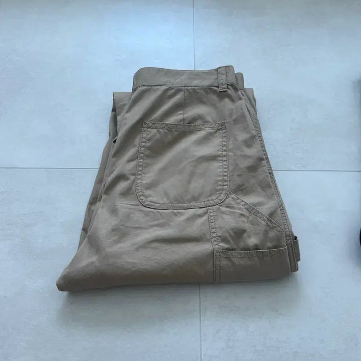 [BUNJANG] Unstandard Double Knee Carpenter Pants Beige 29 / 무탠다드 더블 니 카펜터 팬츠 베이지 29