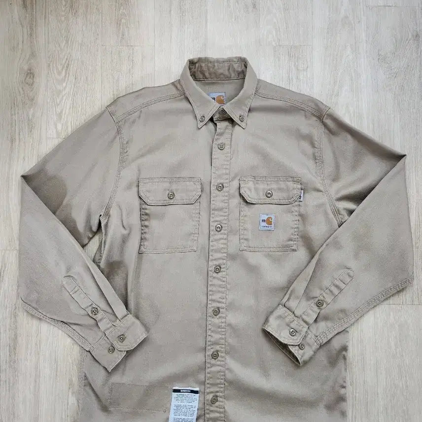 [BUNJANG] Carhartt FR Workwear Shirt Beige / 칼하트 FR셔츠