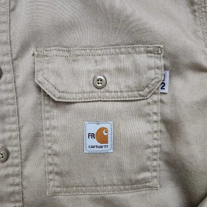 [BUNJANG] Carhartt FR Workwear Shirt Beige / 칼하트 FR셔츠