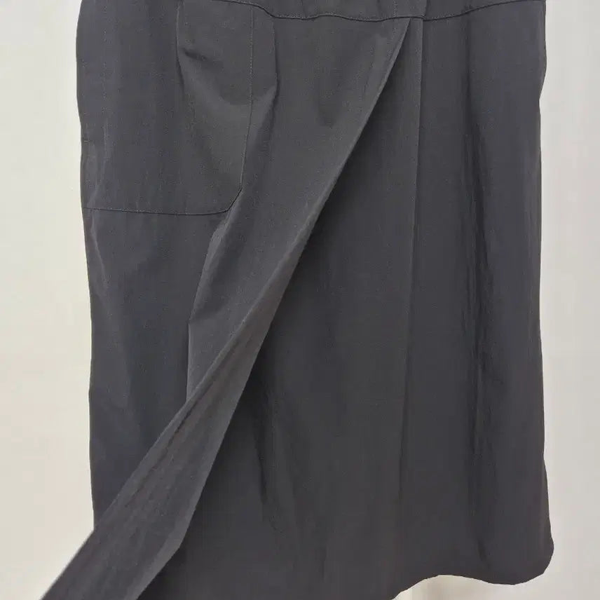[BUNJANG] Bonie Paxes Black Wrap Midi Skirt / 보니팍스 블랙 랩 스커트 미디 스커트