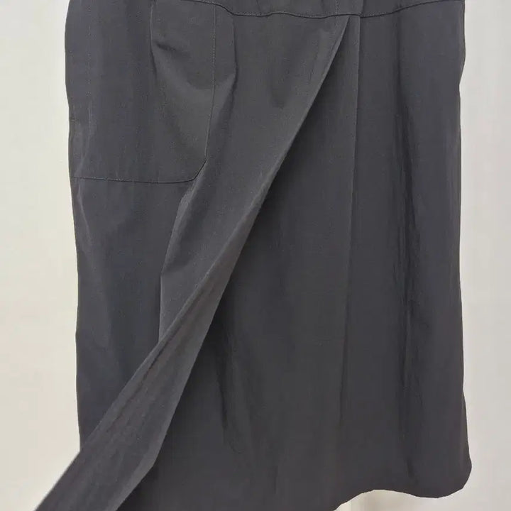 [BUNJANG] Bonie Paxes Black Wrap Midi Skirt / 보니팍스 블랙 랩 스커트 미디 스커트
