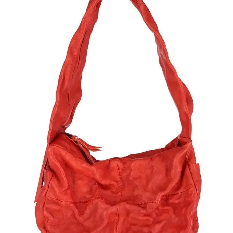[BUNJANG] Rebenio Maker LUC 02 Durty Red Shoulder Bag / 레베니오메이커 LUC 02 DURTY RED 더티레드