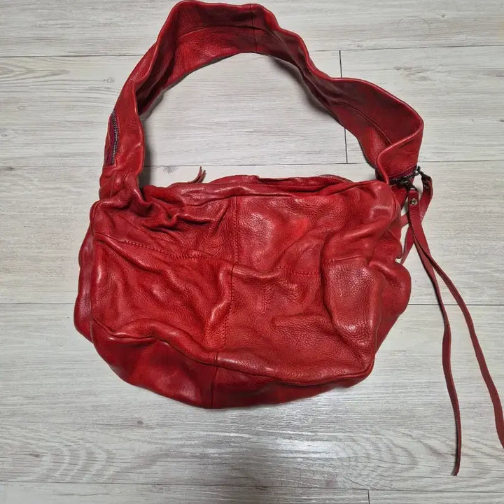 [BUNJANG] Rebenio Maker LUC 02 Durty Red Shoulder Bag / 레베니오메이커 LUC 02 DURTY RED 더티레드