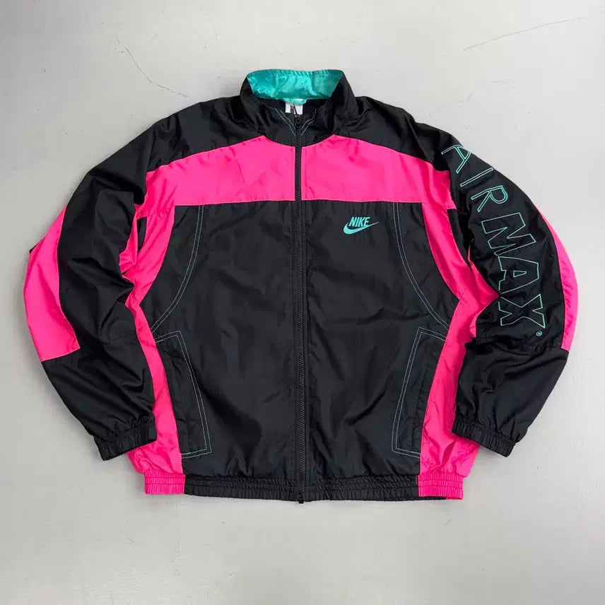 [BUNJANG] Nike x Atmos NRG Air Max Track Windbreaker Jacket / 나이키 X 아트모스 NRG 에어맥스 트랙 바람막이 자켓