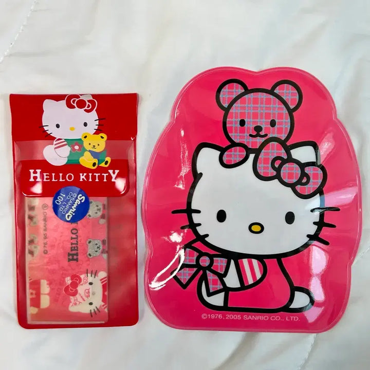 [BUNJANG] Sanrio Vintage Kitty Band Case Set / 새상품 일괄 고전 키티 밴드 케이스 세트