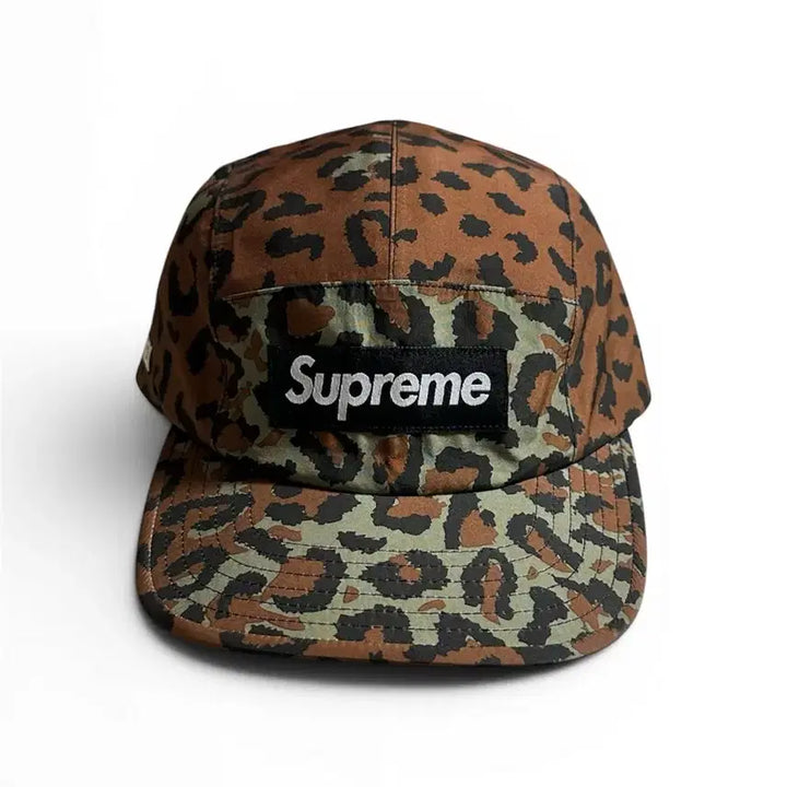 [BUNJANG] Supreme Gore-Tex Leopard Camp Cap / supreme 슈프림 고어텍스 캠프캡