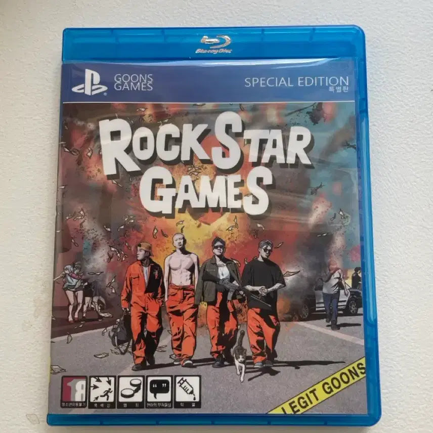 [BUNJANG] Legit Guns Rockstar Games CD / 리짓군즈 락스타 게임즈 cd