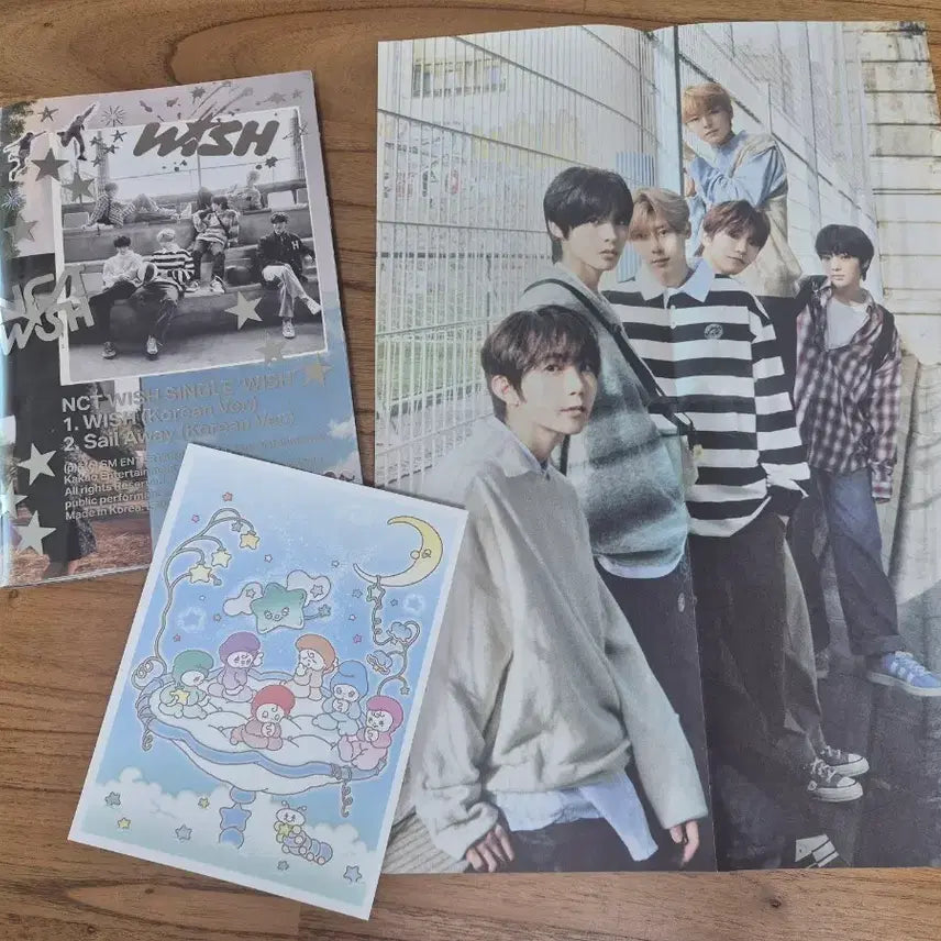 [BUNJANG] NCT WISH Wish Photobook Unsealed / 엔시티위시 위시 포토북 개봉