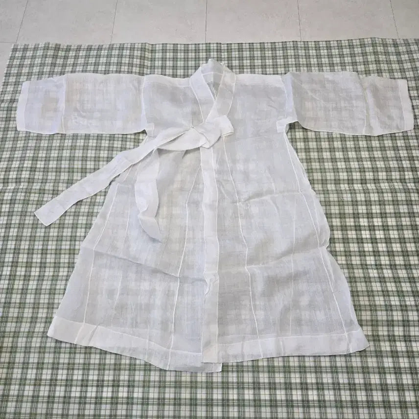 [BUNJANG] Traditional Korean Mosi Durumaki - Linen Coat / 64ㅡ모시 귀한 옛날 국산 모시  두루막ㅡ95ㅡ100까지