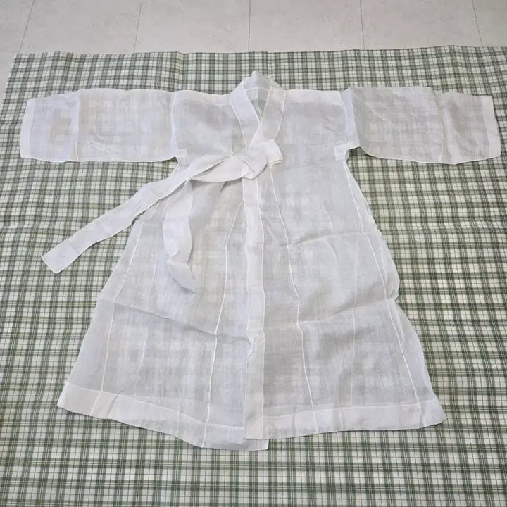 [BUNJANG] Traditional Korean Mosi Durumaki - Linen Coat / 64ㅡ모시 귀한 옛날 국산 모시  두루막ㅡ95ㅡ100까지