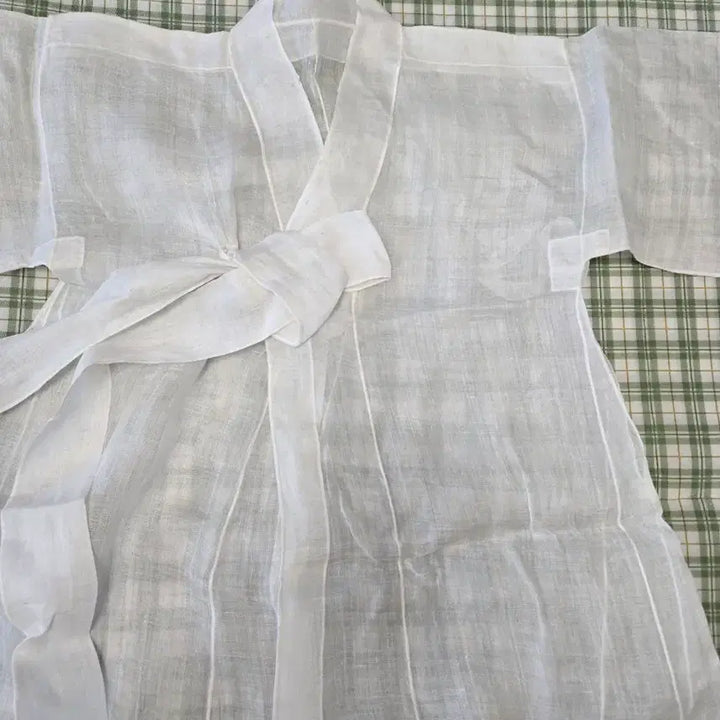 [BUNJANG] Traditional Korean Mosi Durumaki - Linen Coat / 64ㅡ모시 귀한 옛날 국산 모시  두루막ㅡ95ㅡ100까지