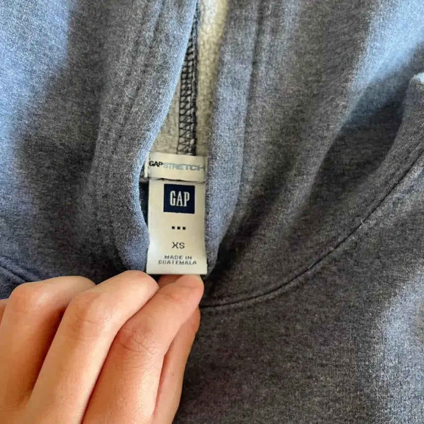 [BUNJANG] GAP Grey Hoodie (XS) / 갭 GAP 후드티