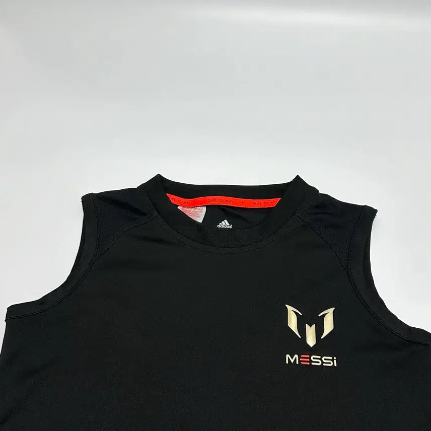 [BUNJANG] Adidas Messi Sleeveless Performance T-Shirt for Kids/Juniors / 아디다스 메시 messi 민소매 기능성 티 키즈 주니어 농구나시