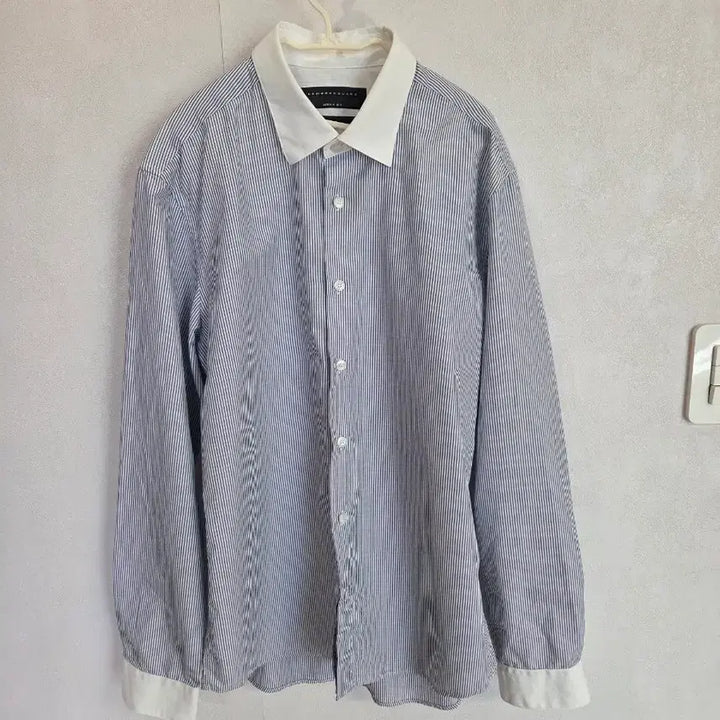 [BUNJANG] Long Striped Shirt / 롱 스트라이프셔츠