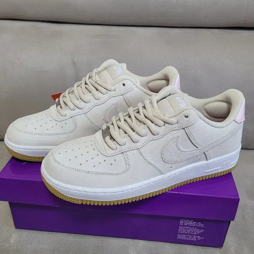 [BUNJANG] Nike Air Force 1 SB Light Brown and Pink (270mm) / 나이키 에어포스 SB 라이트 브라운 앤 핑크 270 / (265,260)