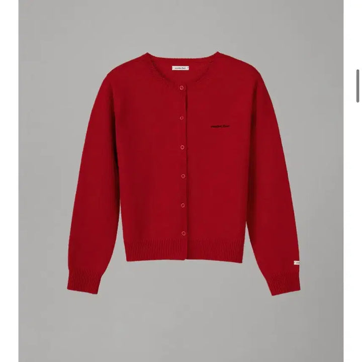 [BUNJANG] Overdueflair Red Cardigan / overdueflair 레드 가디건