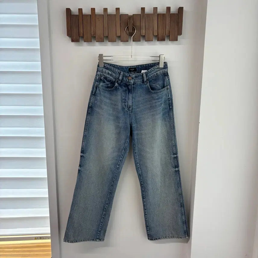 [BUNJANG] SYSTEM 24SS Wide Denim Pants / 시스템 24ss 와이드 데님팬츠