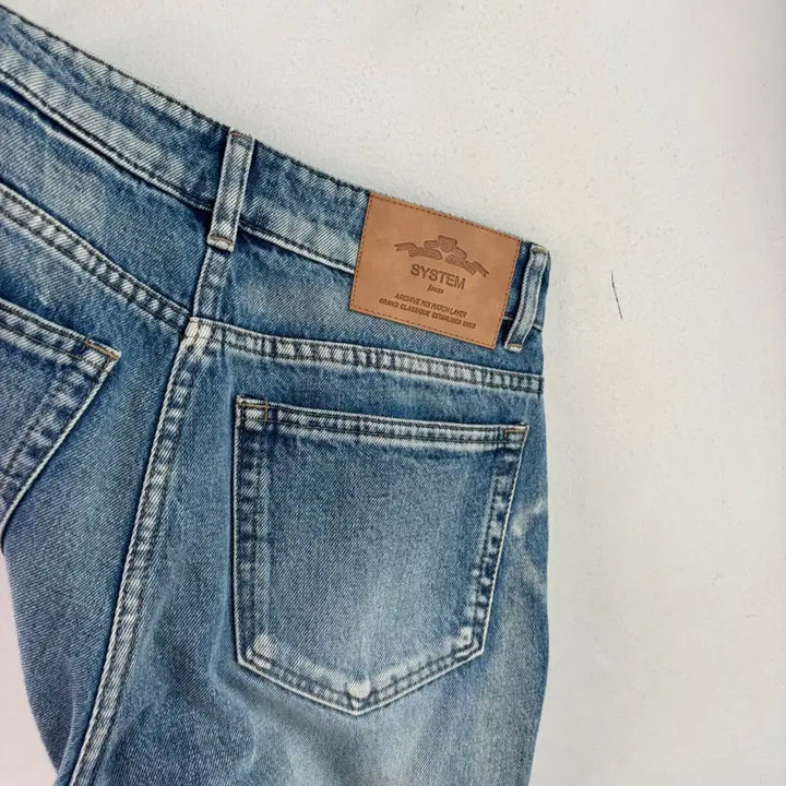 [BUNJANG] SYSTEM 24SS Wide Denim Pants / 시스템 24ss 와이드 데님팬츠