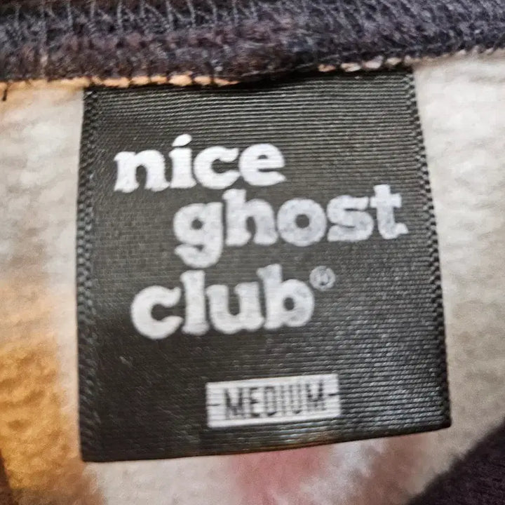 [BUNJANG] Nice Ghost Club Color Block Hoodie / <만원빈티지>나이스오스트클럽 배색 후드티
