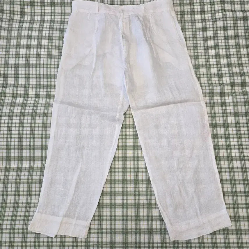 [BUNJANG] Mosi Linen Dress Pants - Waist 35 / 65ㅡ모시 정장바지ㅡ허리ㅡ35